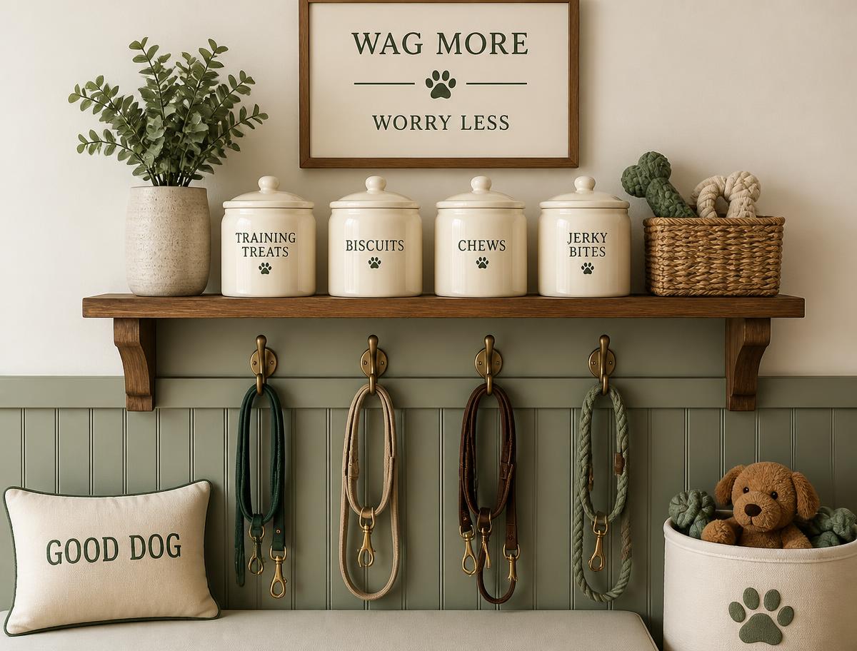 The five-minute dog station that ends the clutter
